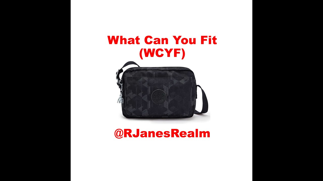 Kipling Outlet 🐒 Abanu Medium Crossbody Bag 👜 What Can You Fit (WCYF)