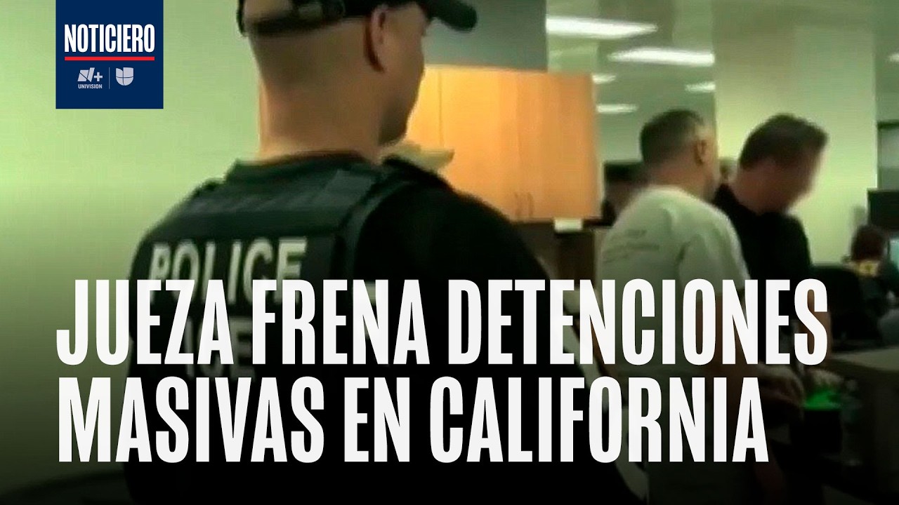 Revés a Trump: Jueza anula políticas de detención de ICE y podría bloquear las deportaciones masivas