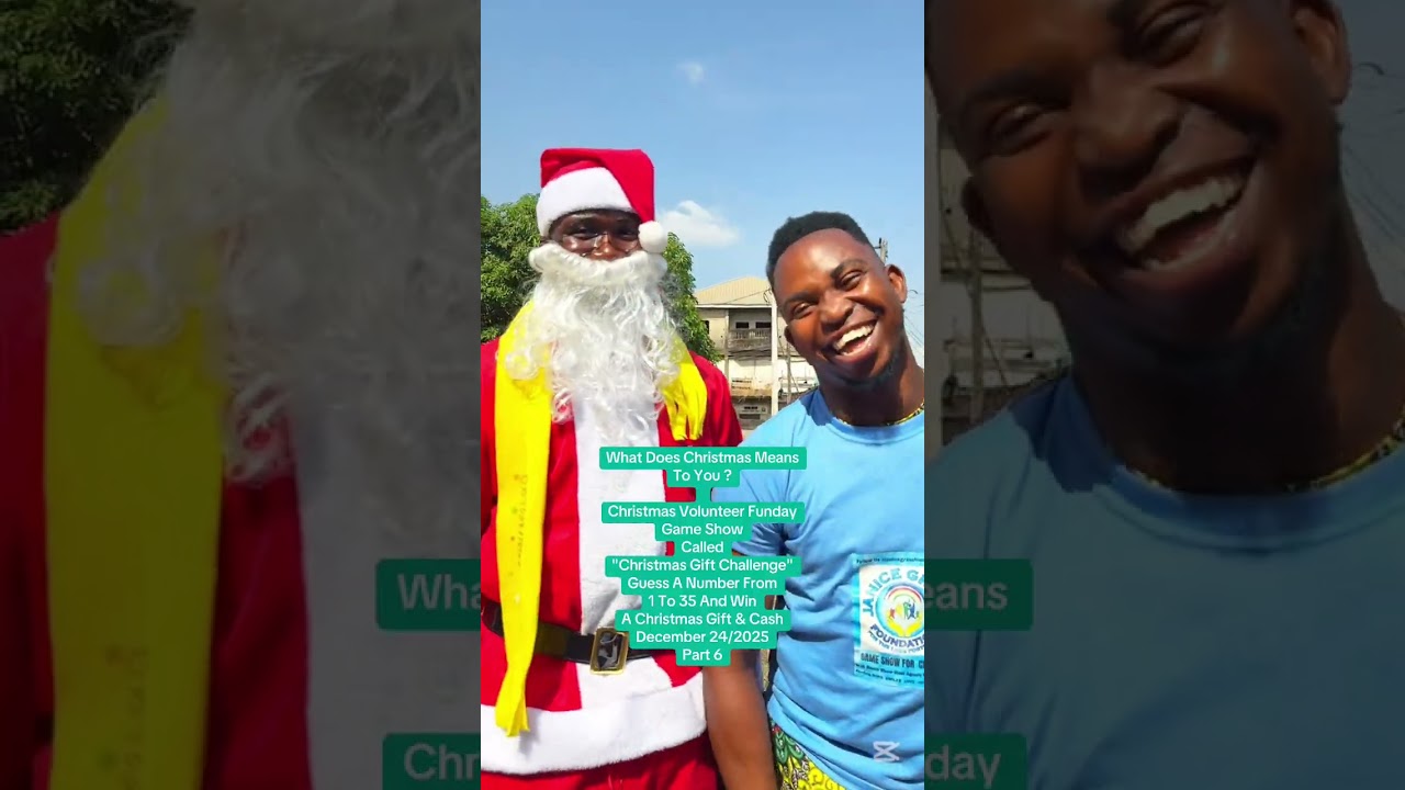 Christmas Gift Challenge | Volunteer Funday #trendingvideo #fyp #games #game #challenge ##global 