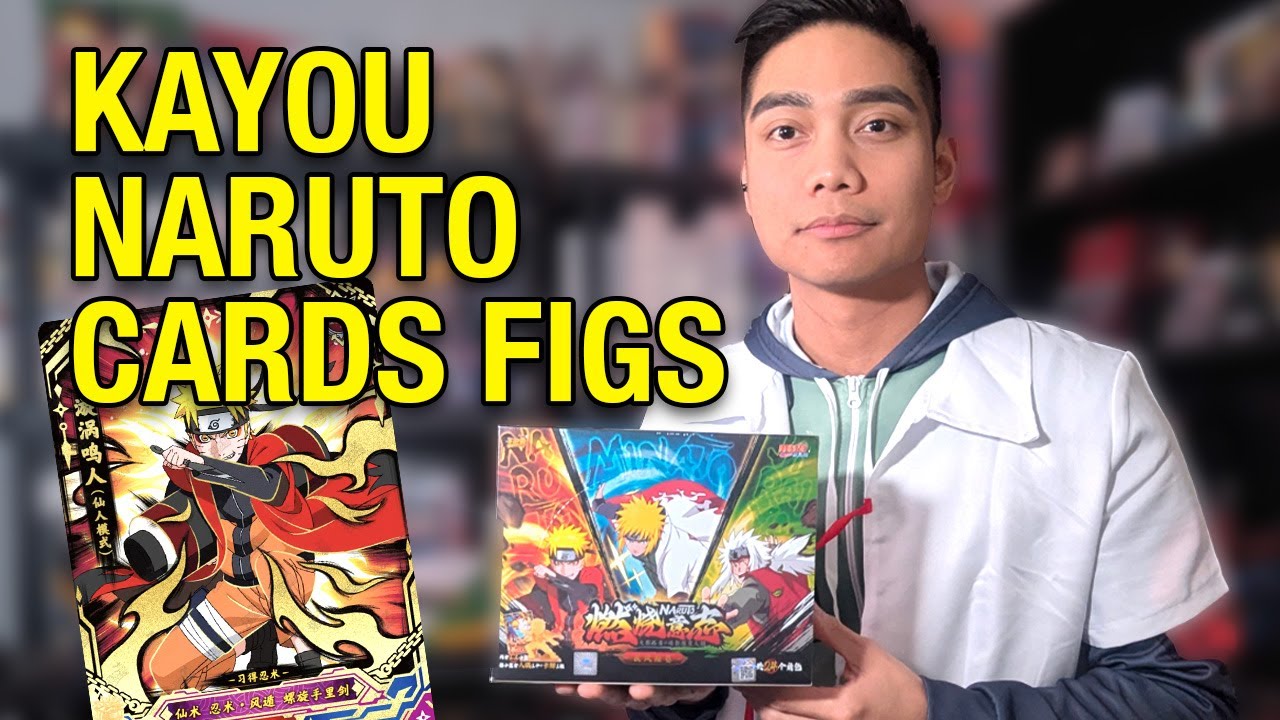 NEW Naruto Cards Kayou Figure Blind Box Box Opening
