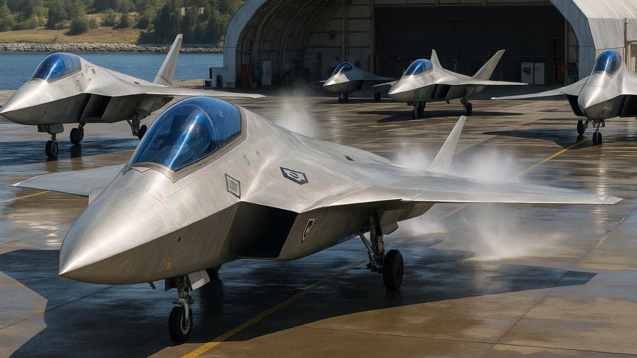Plan USAF dotyczący masowej produkcji 500 samolotów stealth F 47 SZOKUJE świat