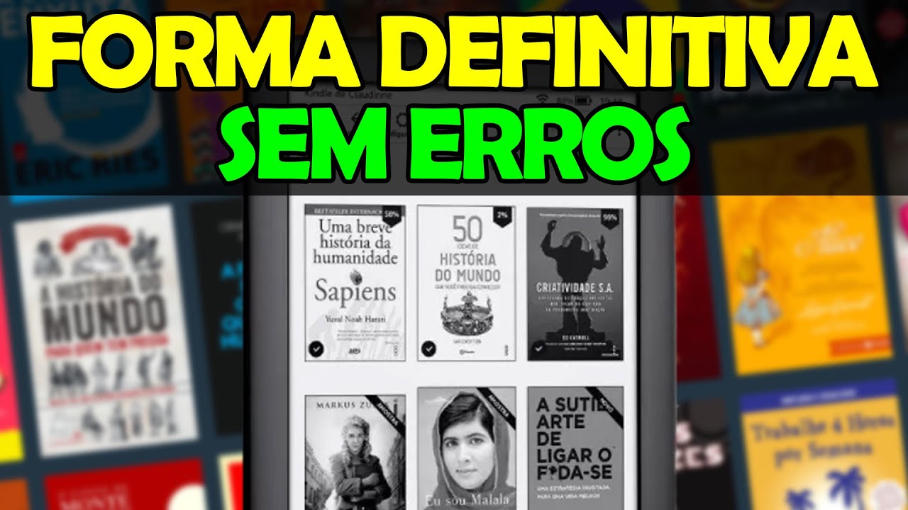 Como enviar Epub para o Kindle sem erros