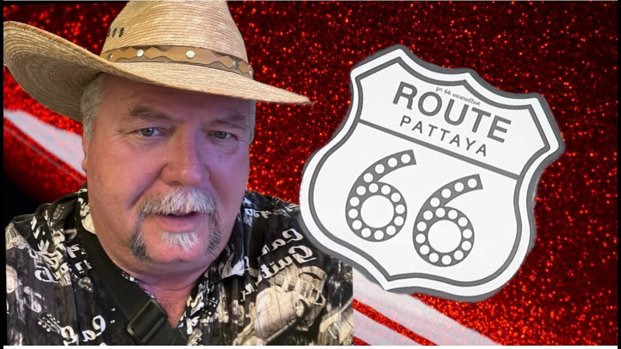 Route 66 Motorbikes And Diner In Pattaya Thailand