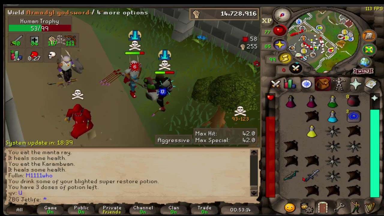 Jetlife Max Med Lvl PVP/BH PKING