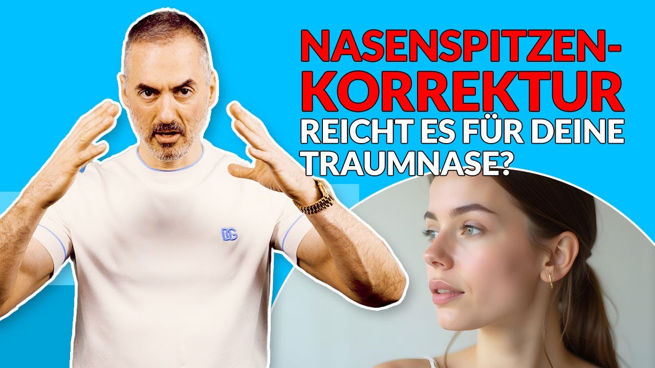 Dein Plastic Surgery Coach: Nasenspitzenkorrektur – reicht das oder muss die ganze Nase ran?