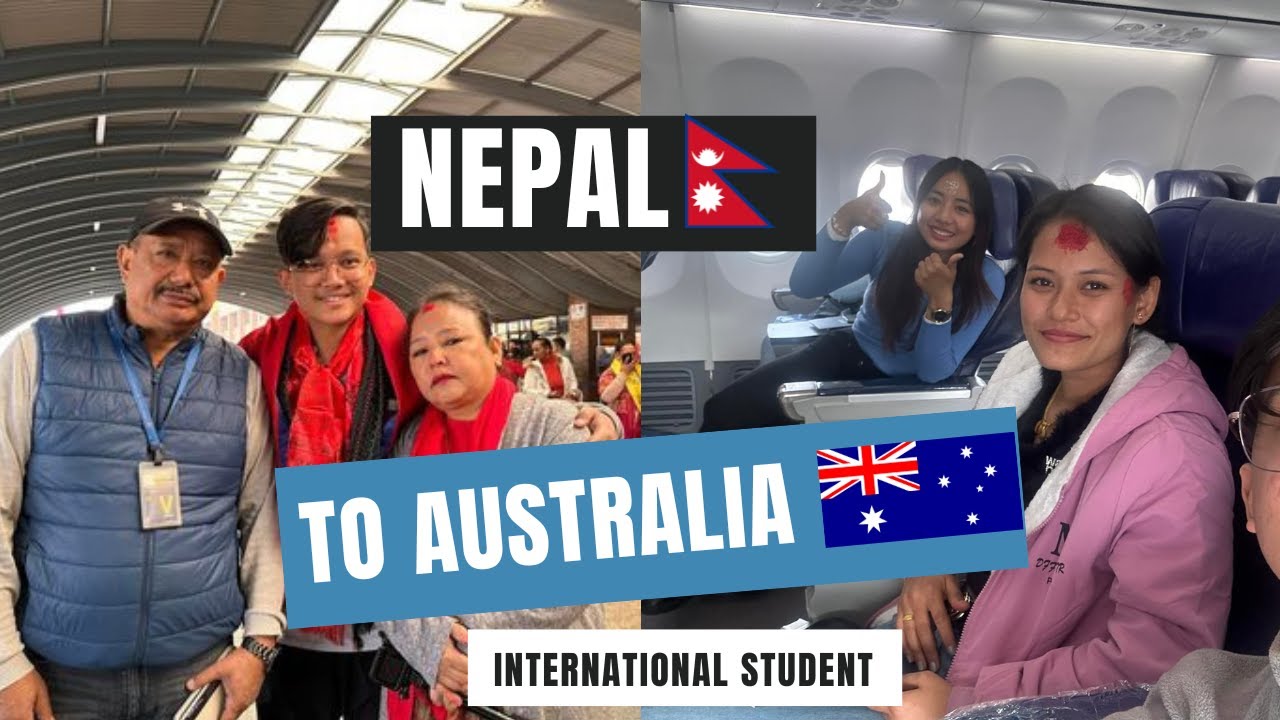 Journey from Nepal to Australia🇳🇵🇦🇺| Nepali student | 2023