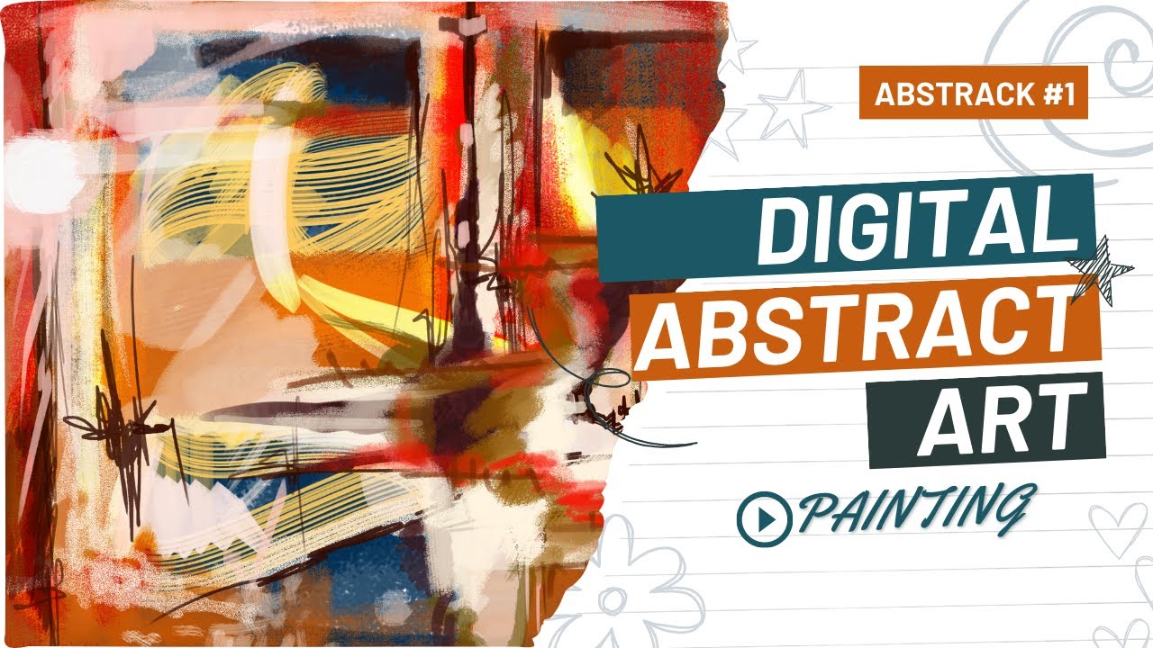 How to make digital abstract art with photoshop
