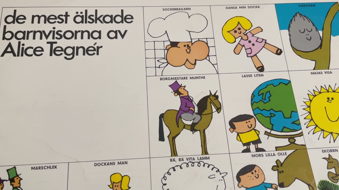 De Mest Älskade Barnvisorna av Alice Tegnér - sid. 1