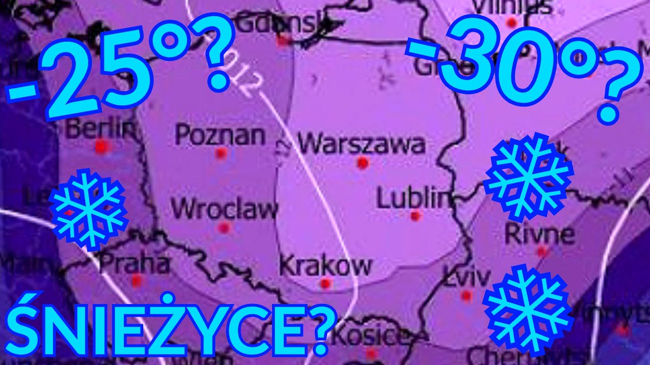 ❄️ Dużo śniegu, silne i lokalnie ekstremalne mrozy. Nadchodzi "Bestia ze Wschodu"?