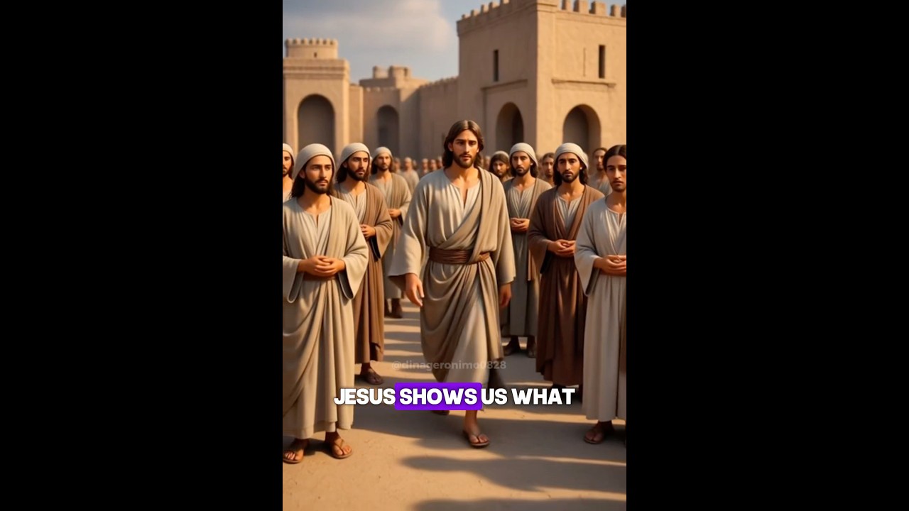 Love. Mercy. Humility. Jesus is the perfect example 🤍✝️ 