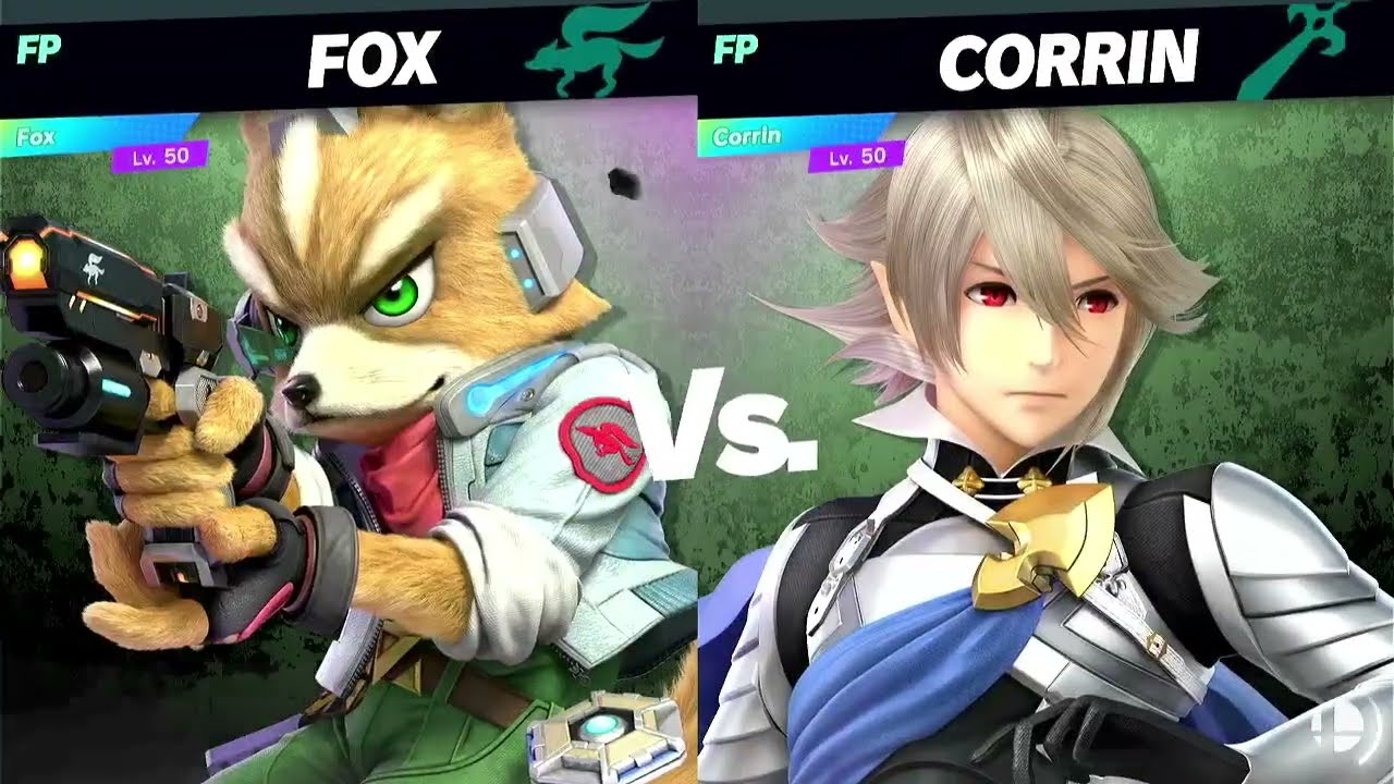 Super Smash Bros Ultimate Amiibo Fights Fox vs the World EX vs Corrin