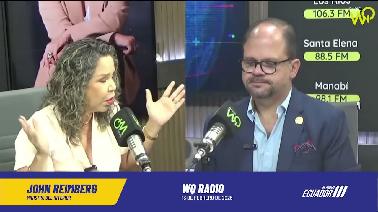 Entrevista Ministro del Interior John Reimberg en WQRADIO