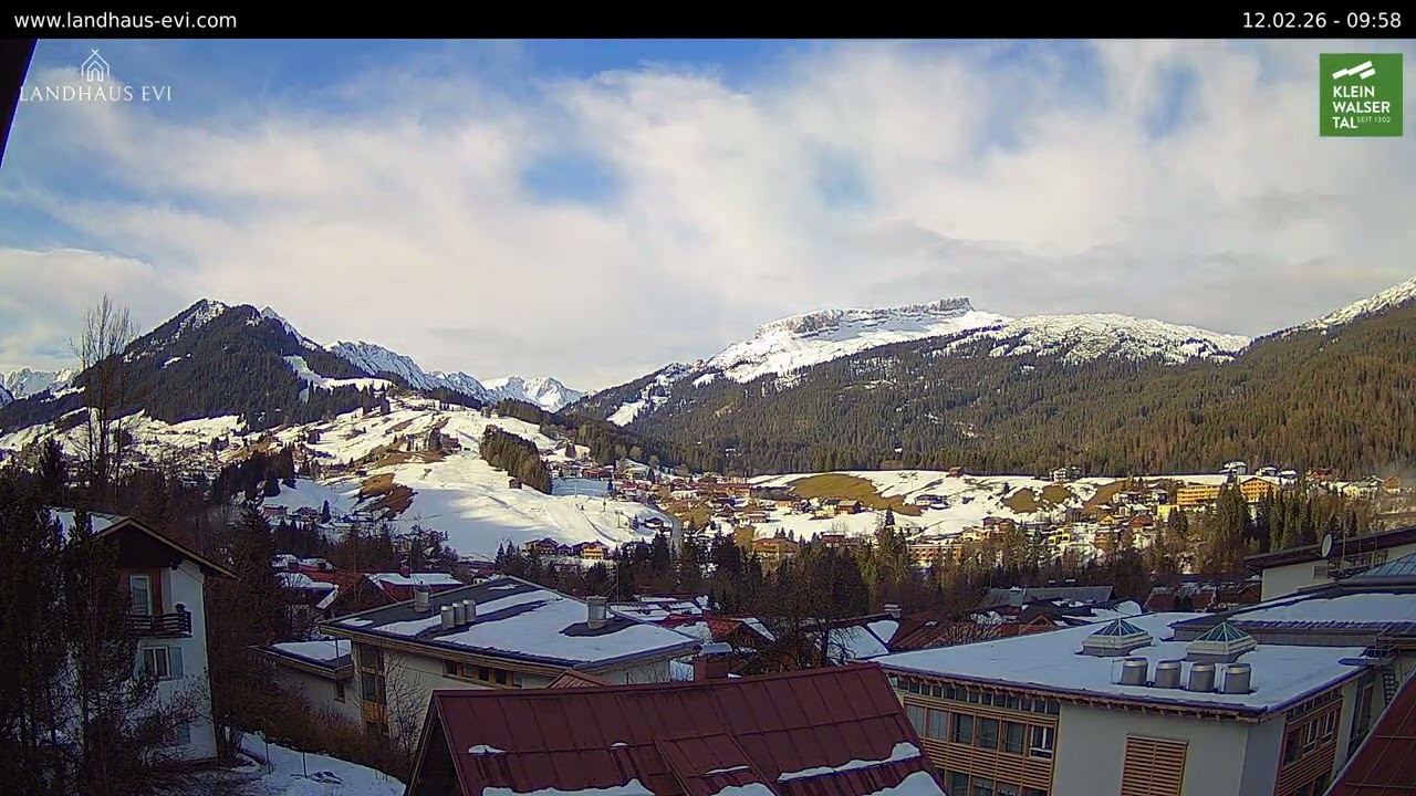 12.02.26 - Blick auf den Ifen - Landhaus Evi, Riezlern/Kleinwalsertal