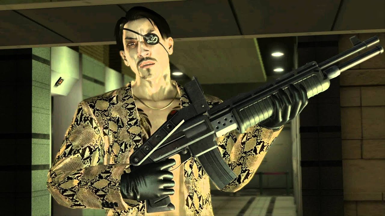 권총마스터 키류와 샷건마스터 마지마 (용과같이0)