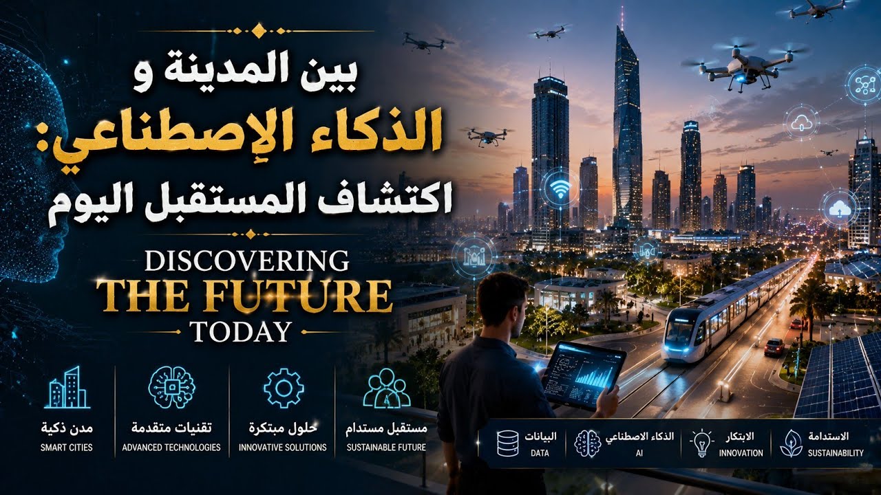 بين المدينة والذكاء الاصطناعي: اكتشاف المستقبل اليوم #اكسبلور #shortvideo