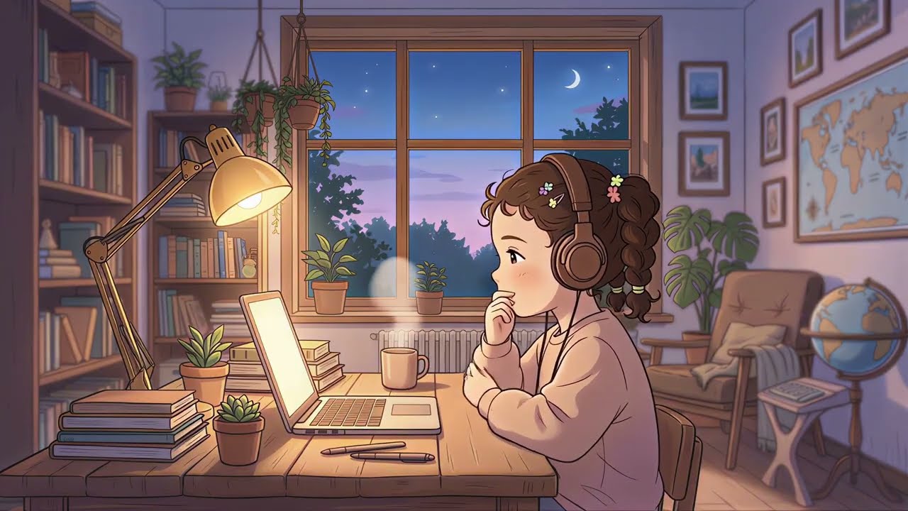 Alma Under the Moon 🌙 Calm Lofi Beats for Study, Relax & Sleep
