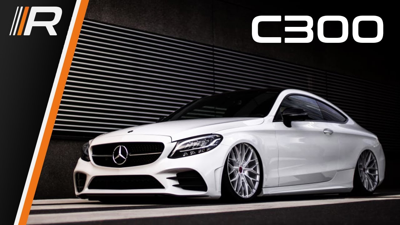 Mercedes C300 Coup&eacute; | Vossen CV10 | Airforce Luftfahrwerk | Bagged