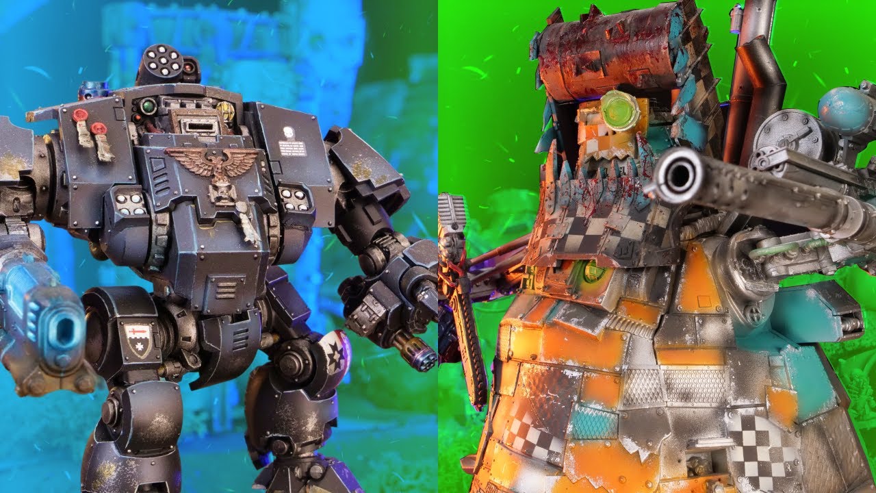 Орки против Чёрных Храмовников — Краткий отчёт о битве в Warhammer 40k