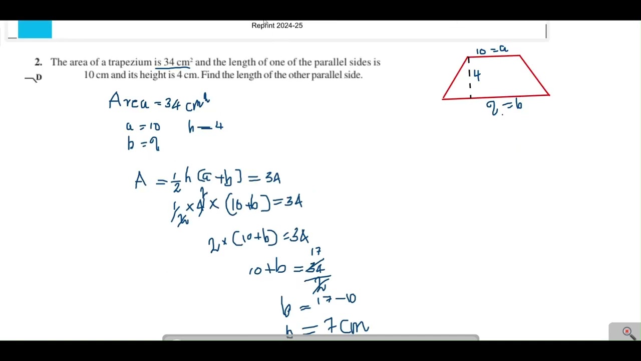 Class 8 Maths  Malayalam CBSE Chapter9 Mensuration Exercises 9.1