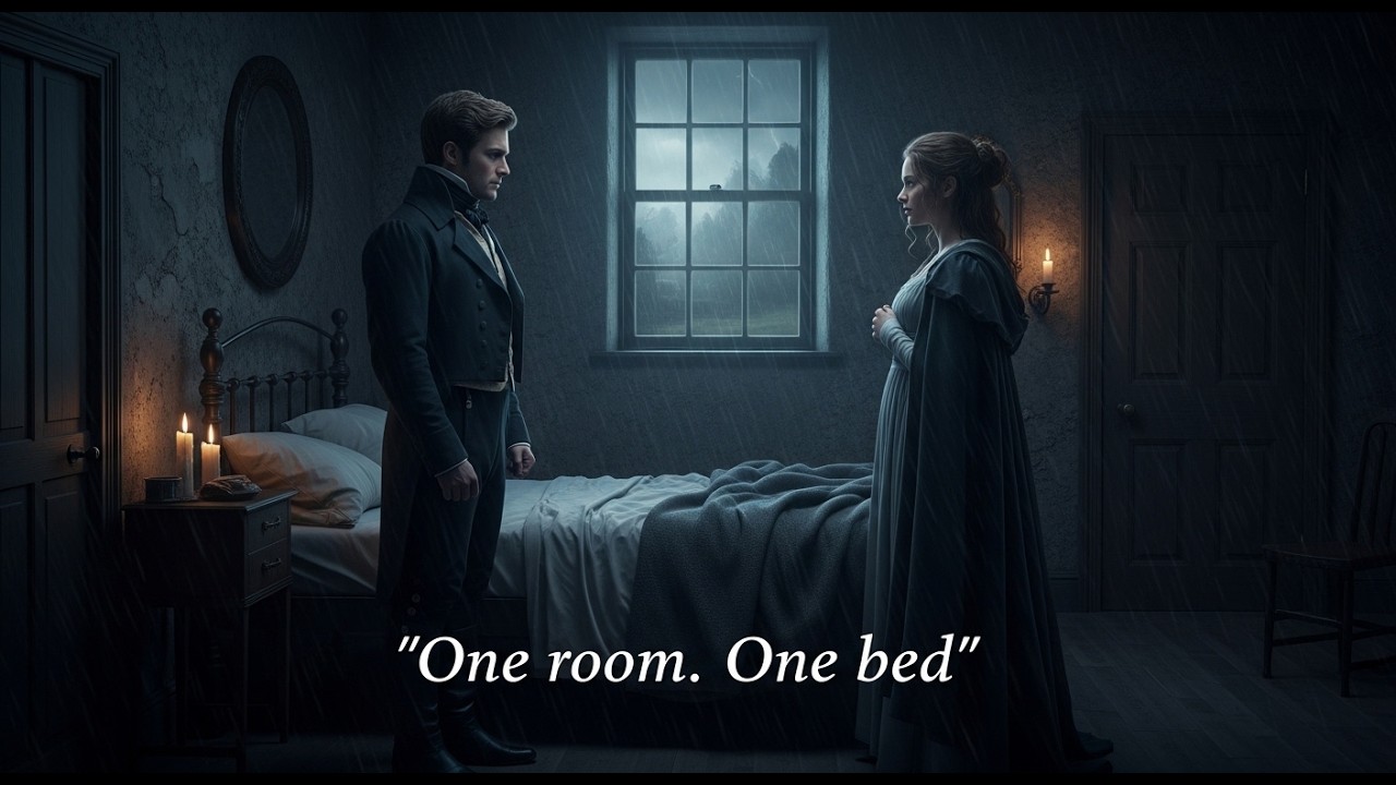 “One Room  One Bed ” the Duke Said — And the Storm Left Her No Choice