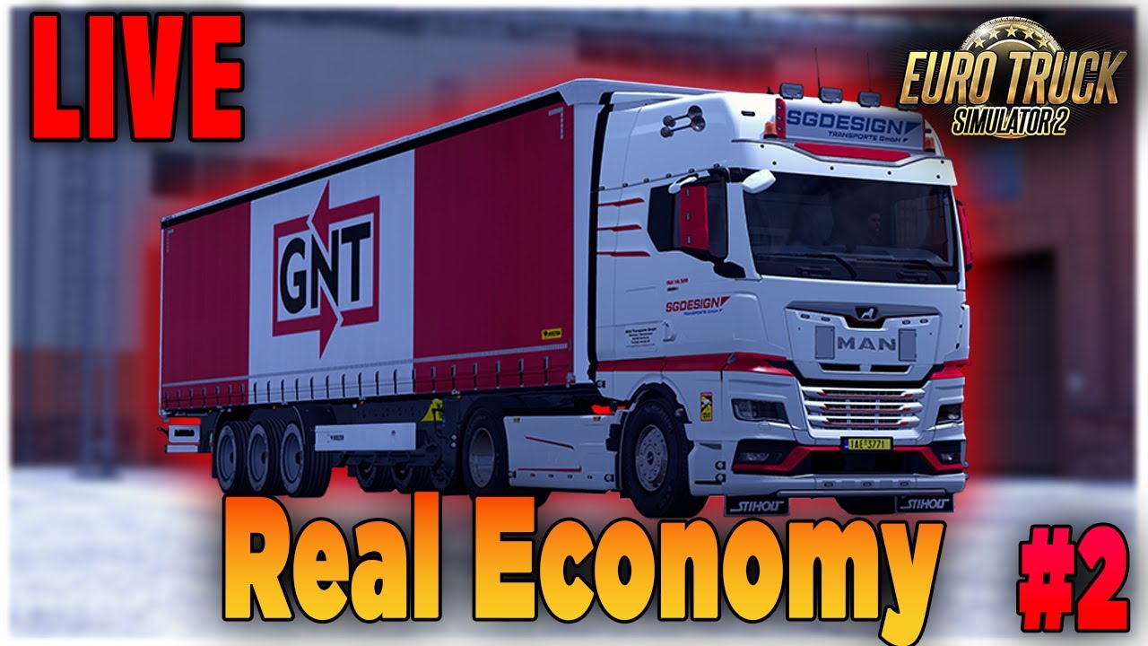 🔴🚛 ETS2 Realistic Economy LIVE 🇩🇪 | Harte Wirtschaft & Real Operation (Teil 2)