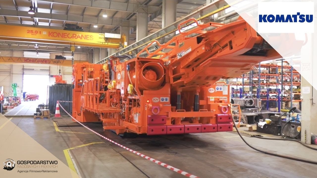 Joy Global Poland, KOMATSU. Prezentacja jedynej w Polsce maszyny Bolter Miner dla JSW | GRiP