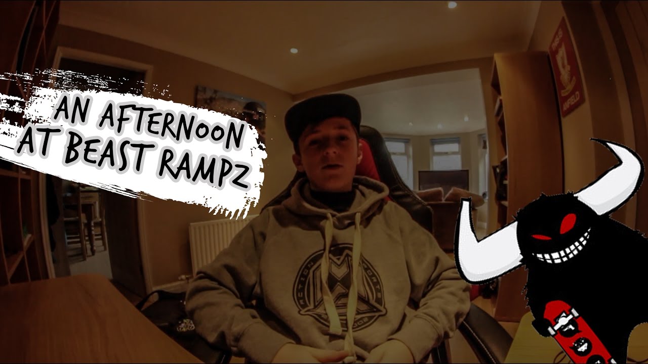 Jamie Hull - An afternoon at Beast Rampz Skatepark in Manchester