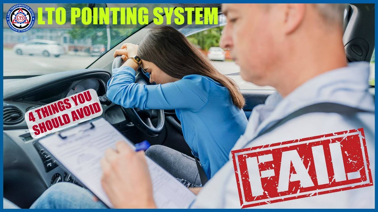 4 NA BAGAY NA DAPAT IWASAN SA LTO PRACTICAL DRIVING TEST | POINTING SYSTEM EXPLAINED