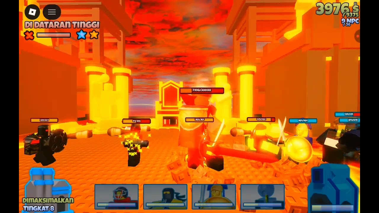 Main the battle brick - Indonesia 