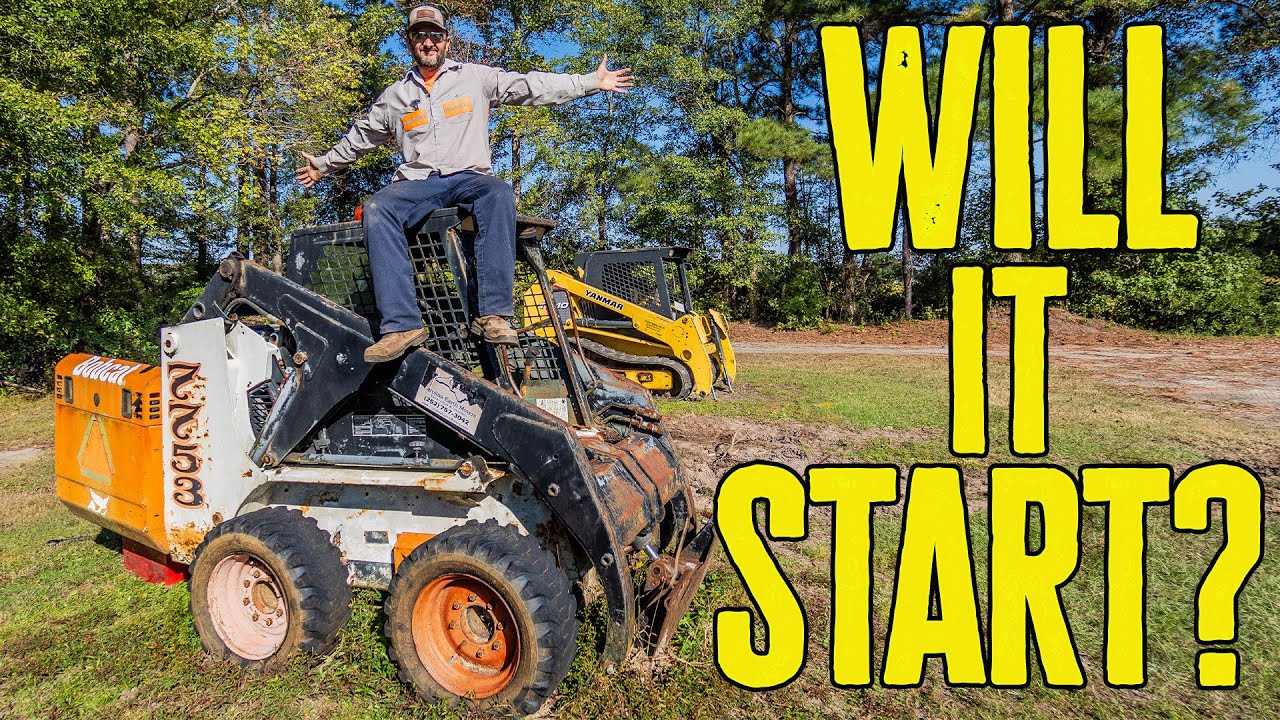 ABANDONED and FORGOTTEN Bobcat 7753 Skid Steer WILL IT START After 2 Years?