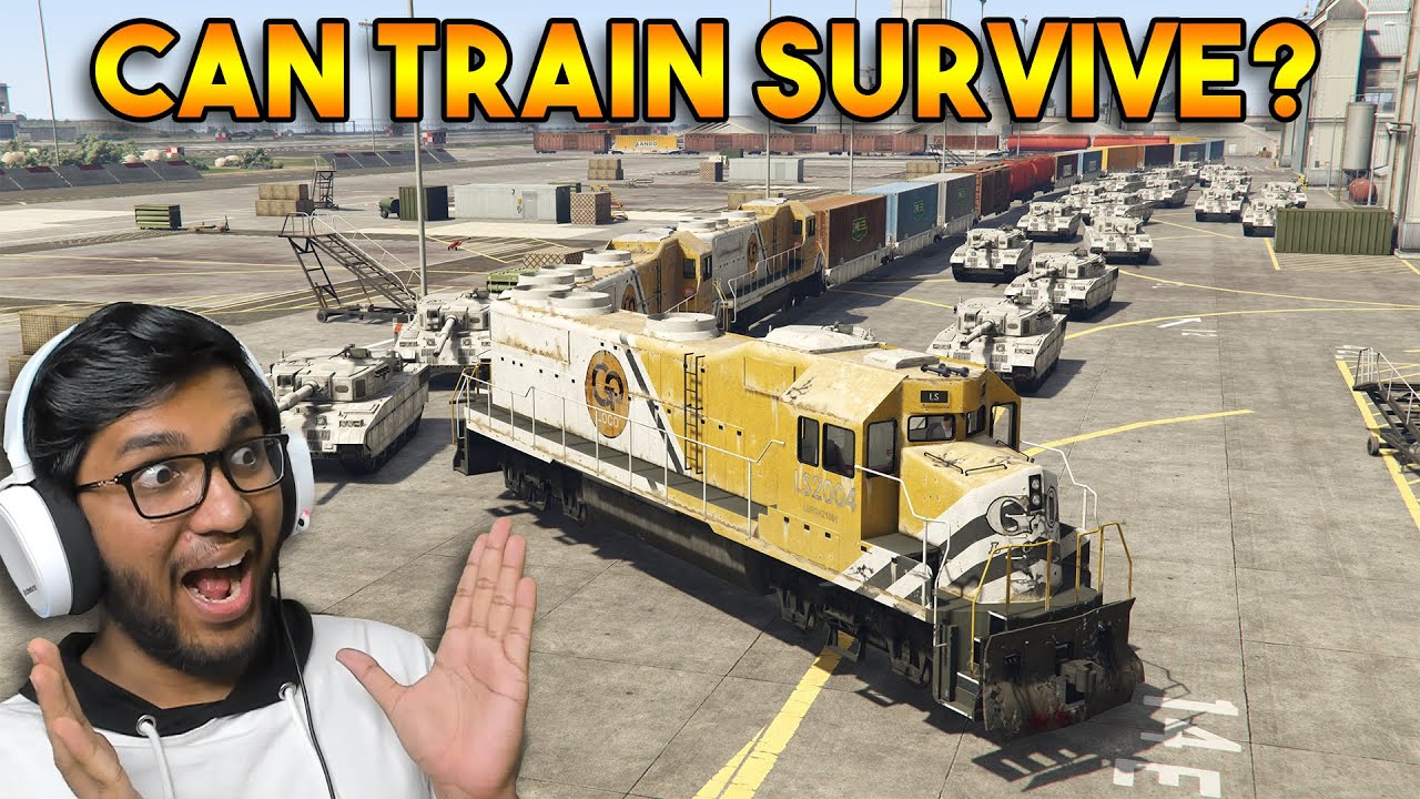 CAN GTA 5 TRAIN SURVIVE FORT ZANCUDO?