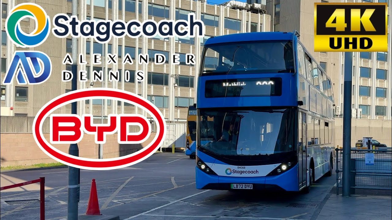 [Stagecoach Highlands Bluebird: 290 Aberdeen to Methlick via Udny, Pitmedden & Tarves] E400City BYD