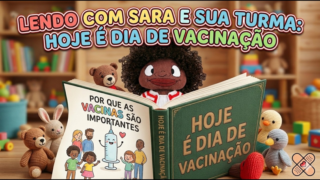 Livro Animado - Hoje é Dia de Vacinação