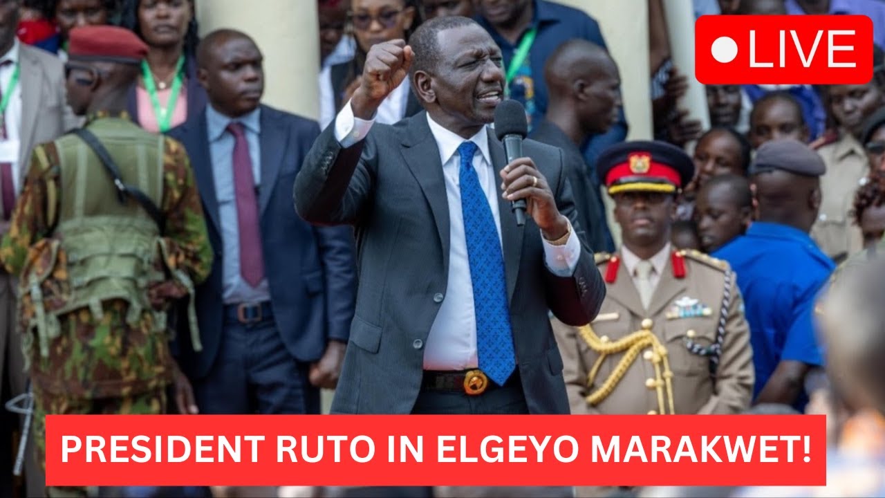 LIVE!! President Ruto & His Brigades ROARING in Elgeyo Marakwet County!!