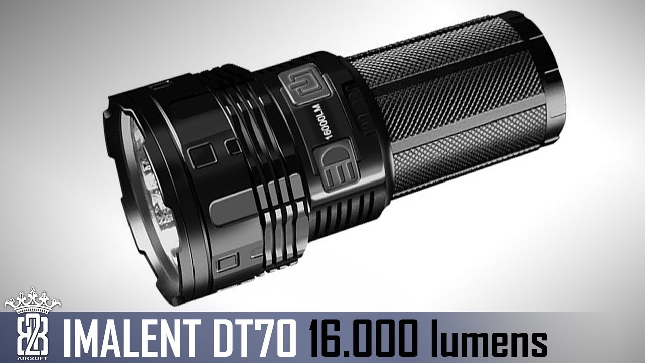 * Flashlight *  Imalent DT70 16.000 Lumens Taschenlampe Review | Deutsch