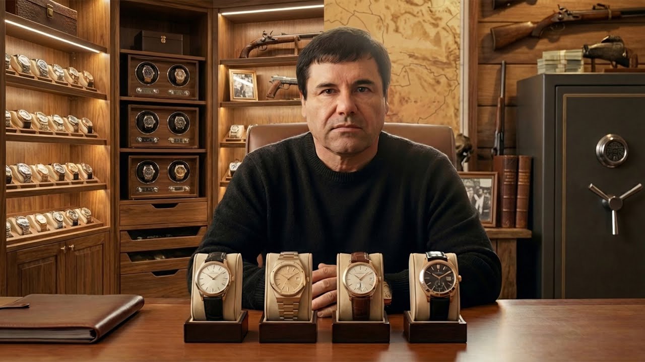 El Chapo’s Watch Collection Is the Ultimate Blinged Out Cartel Flex