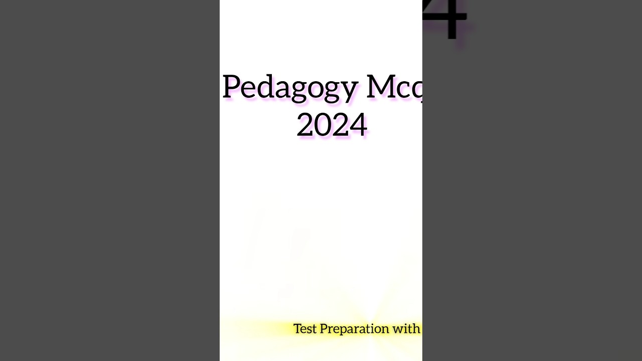 Pedagogy mcqs #2024  #pedagogy #pedagogymcqs #nts #fpscjobs #ppsc