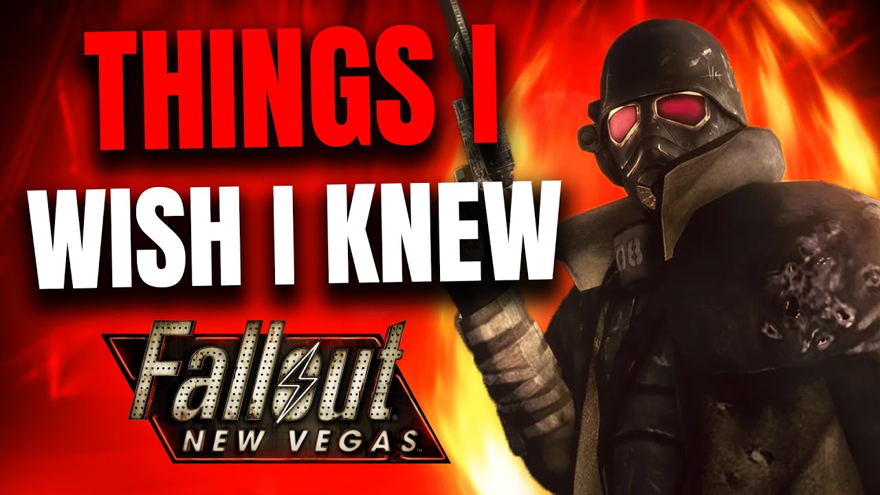 Fallout New Vegas - 15 Things I Wish I Knew Earlier (Tips and Tricks)