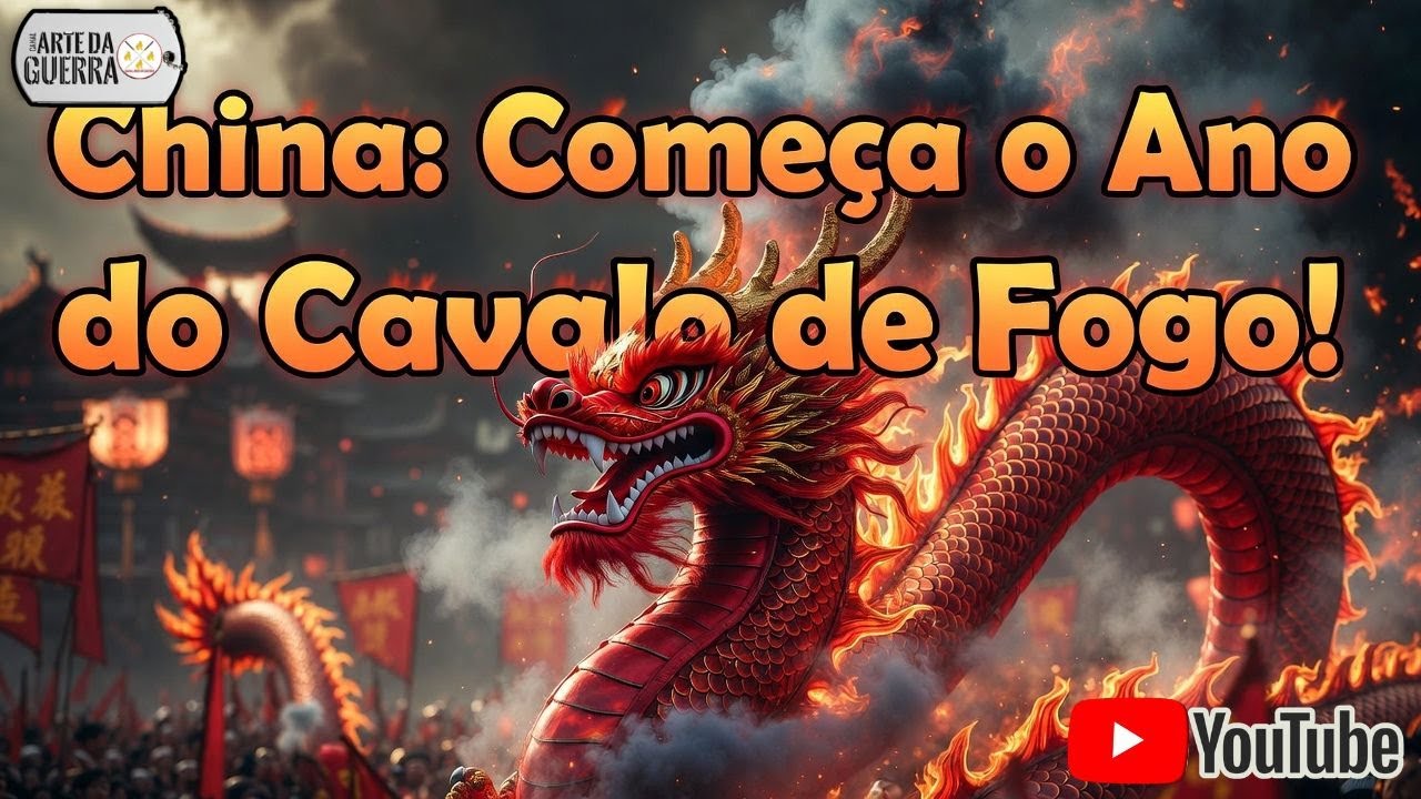 China: Começa o Ano do Cavalo de Fogo!
