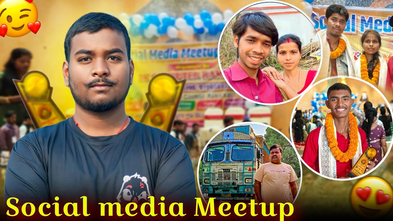 Social media Meetup Ramgarh 😍 || @vijayriyavlogs4906 @RRajeshVlogs @desigirlkajal2762 