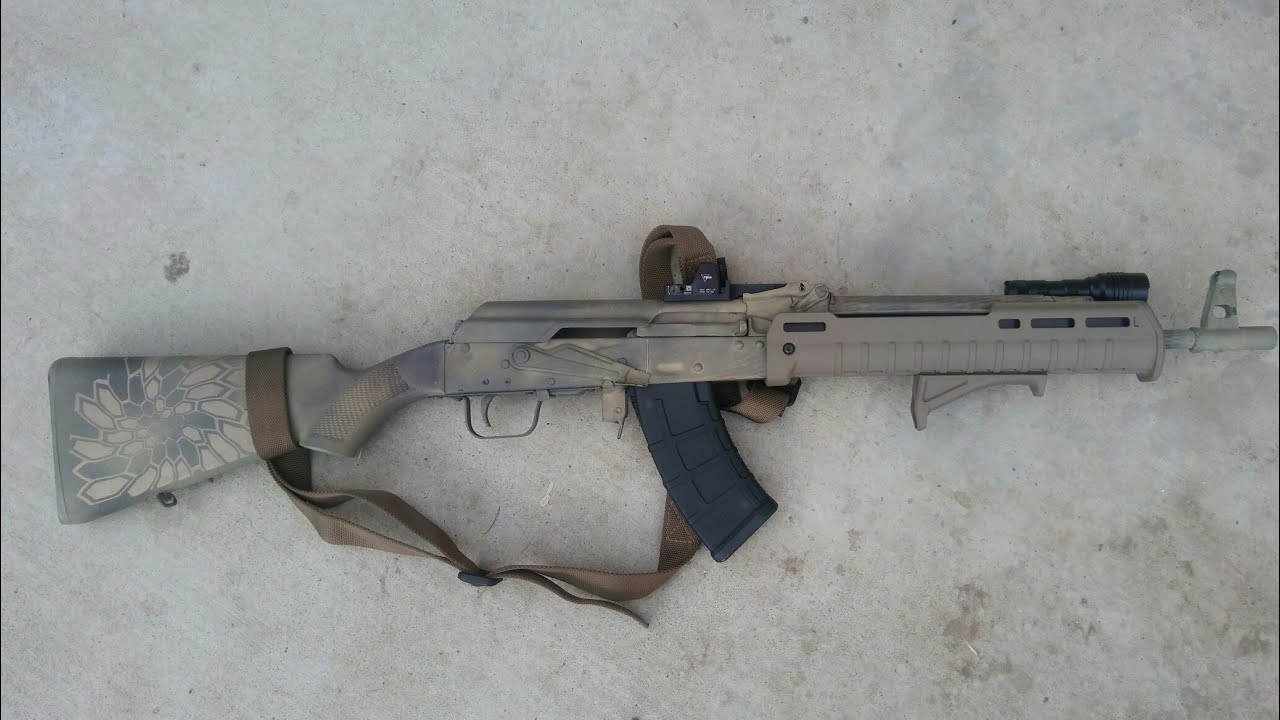 Ultimate CA legal fighting rifle? No registration AK update featurless