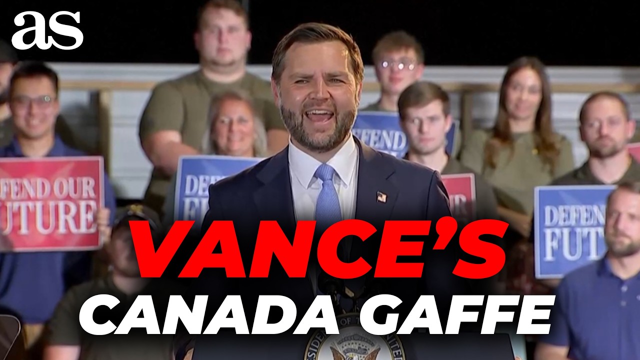 JD Vance SPARKS OUTRAGE in CANADA over his SHOCKING COMMENT