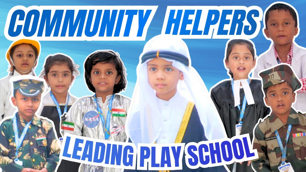 Community Helpers Fancy Dress Competition | Kids Role Play as Future Heroes | Leading Play School