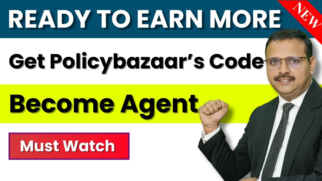 Become a Policybazaar Insurance Agent in 2025 | How to Get Your POS Code & Earn | Yogendra Verma