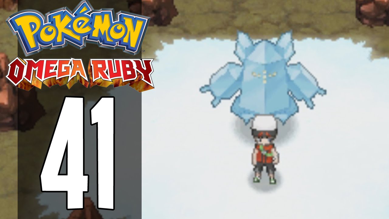 Pokemon Omega Ruby - Part 41 - Catching Regice (Gameplay Walkthrough)