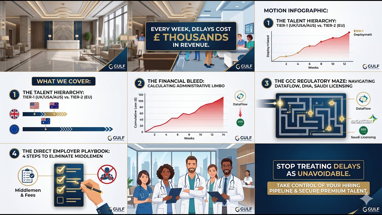 The True Cost of Delayed Deployment: Securing Western-Trained Clinical Talent for Gulf Healthcare