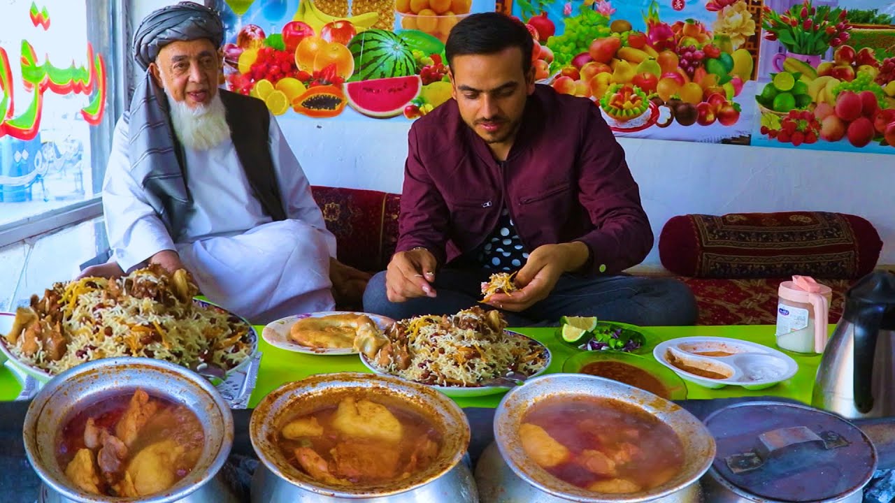 Kabuli Moling Pulao, Afghani rice recipe, ،قابلی پلو کنجد، رستورانت ترکمن ضیا