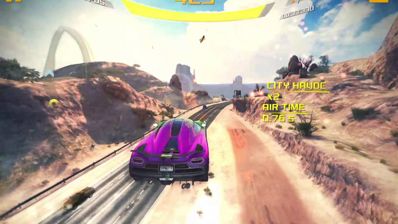 Asphalt 8  Airborne Shortest and Fastest Route+3 Shortcuts in Nevada!!!!