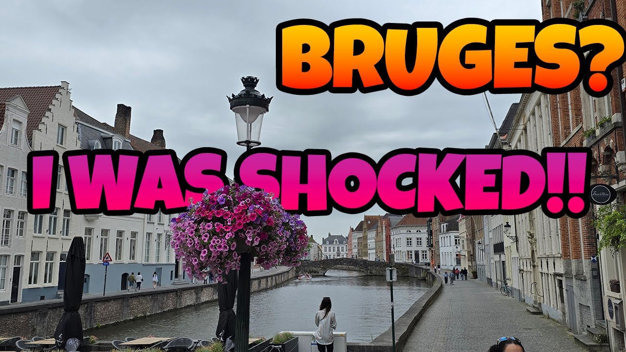 4k Walking in Bruges, Belgium - One of the most beautiful places in the world