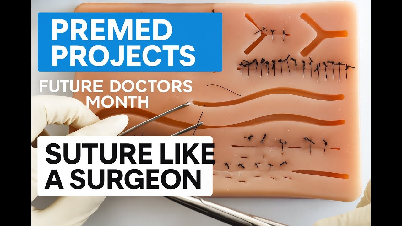 Future Doctors Month - Session 3 - Suturing